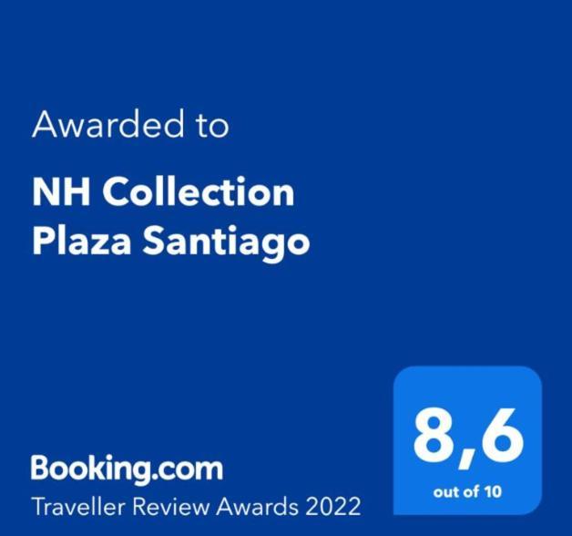 Nh Collection Plaza Santiago Hotel Екстериор снимка Booking.com Award